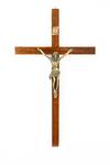 Cruz de Madeira para parede 40cm