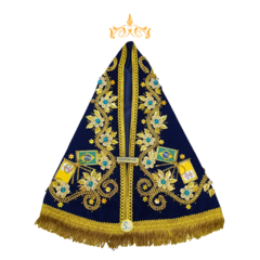 Manto Nossa Senhora Aparecida 40cm - Modelo Pérola - loja online