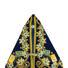 Imagem do Manto Nossa Senhora Aparecida 40cm - Modelo Pérola