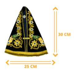 Manto Nossa Senhora Aparecida 30cm Luxo - Silvana Mantos