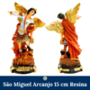 São Miguel Arcanjo 15cm Resina