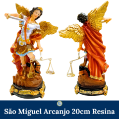 São Miguel Arcanjo 20cm Resina