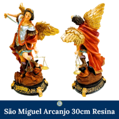 São Miguel Arcanjo 30cm Resina - Silvana Mantos