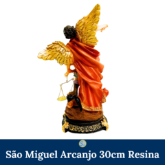 São Miguel Arcanjo 30cm Resina - comprar online