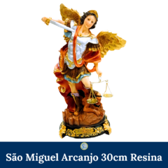 São Miguel Arcanjo 30cm Resina na internet