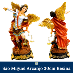 São Miguel Arcanjo 30cm Resina