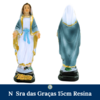 Nossa Senhora das Graças 15cm Resina