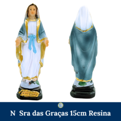 Nossa Senhora das Graças 15cm Resina