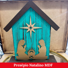 Presépio Natalino em MDF - Modelo Capela na internet