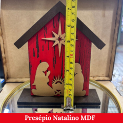 Presépio Natalino em MDF - Modelo Capela - loja online