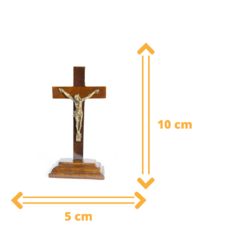 Imagem do Cruz de madeira para mesa de 10cm