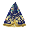 Manto Nossa Senhora Aparecida 35cm - Coroação dos 300 anos de Benção