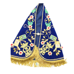 Manto Nossa Senhora Aparecida 40cm - Coroação dos 300 anos de Benção - comprar online