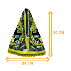 Manto Nossa Senhora Aparecida 30cm - Modelo do Papa Francisco na internet