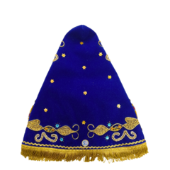 Manto Nossa Senhora Aparecida 35cm - Oficial do Nicho 2017 + broche brinde - comprar online