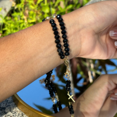 Terço de Pulso - Pulseira Terço Feminina Nossa Senhora Aparecida