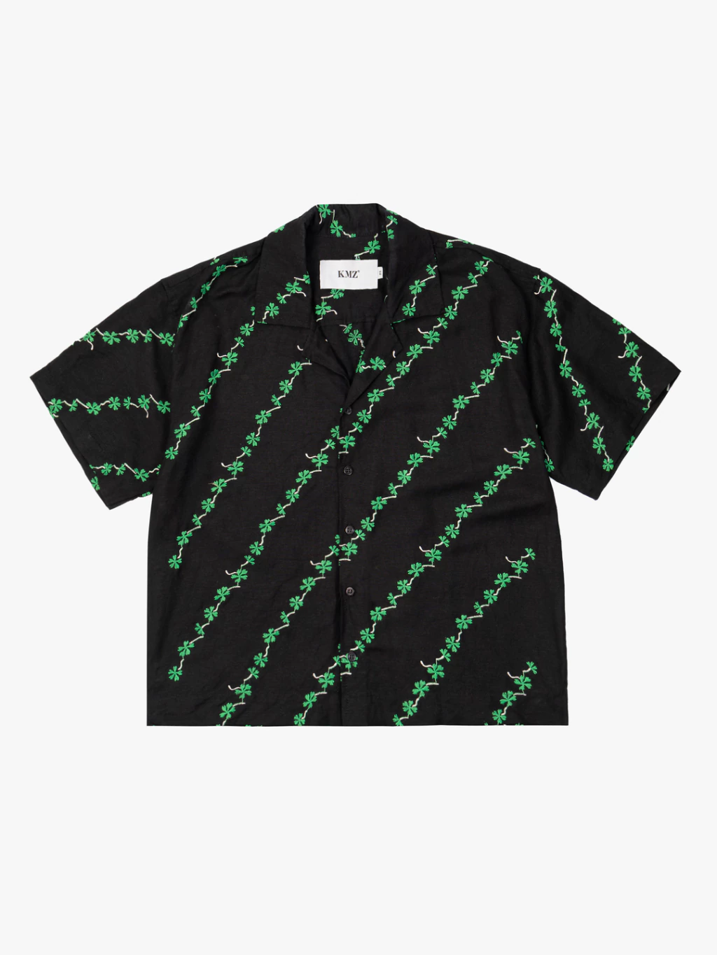 Camisa Boxy Trevo Linho Italiano