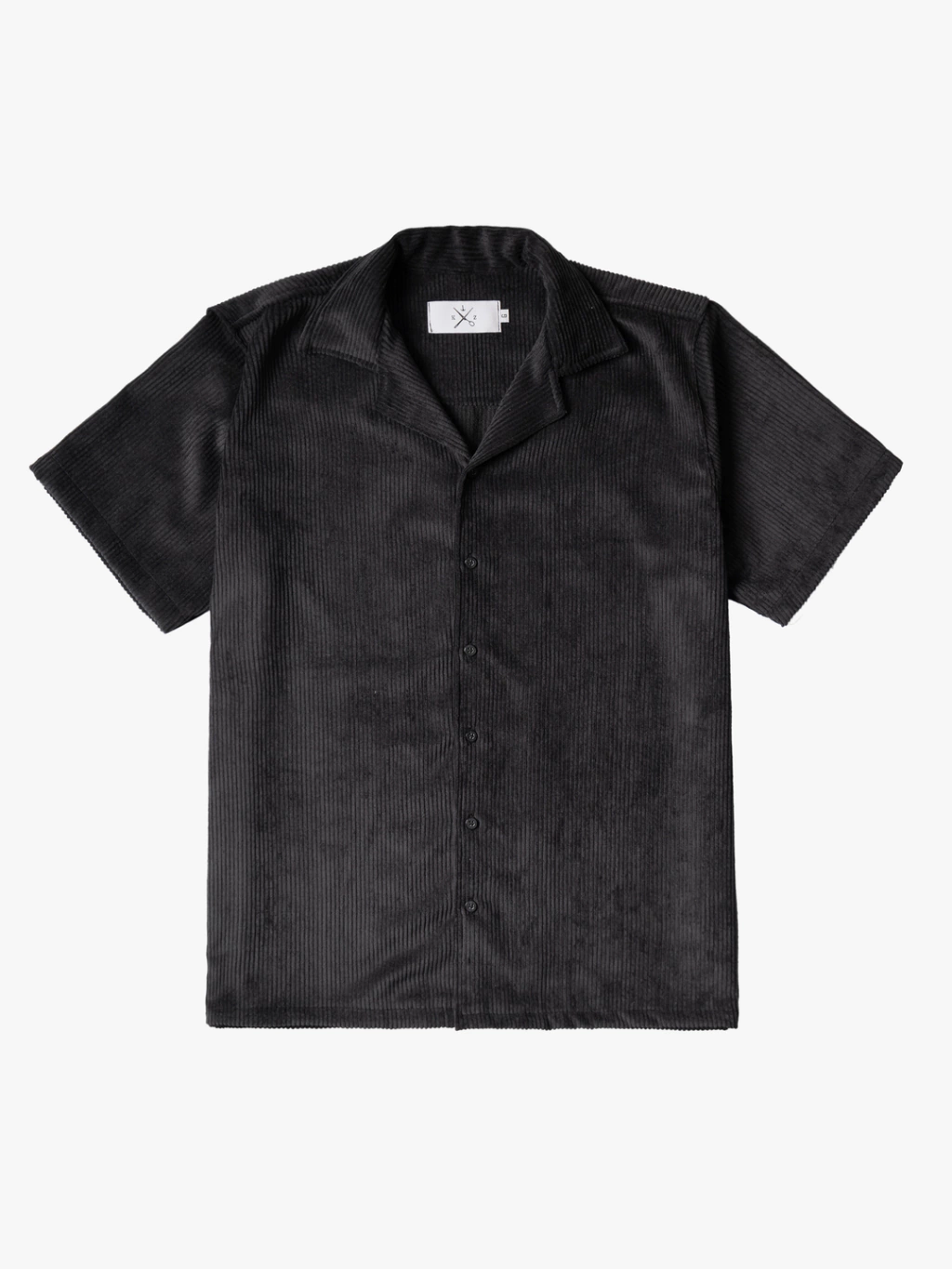 Camisa Cotelê Preto