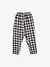 Calça Flanelada Xadrez Branco
