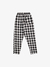 Calça Flanelada Xadrez Branco - comprar online