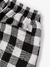 Calça Flanelada Xadrez Branco na internet