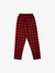 Calça Flanelada Xadrez Vermelho