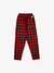 Calça Flanelada Xadrez Vermelho - comprar online