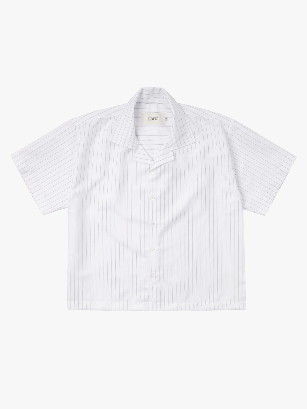 Camisa Boxy Risca de Giz