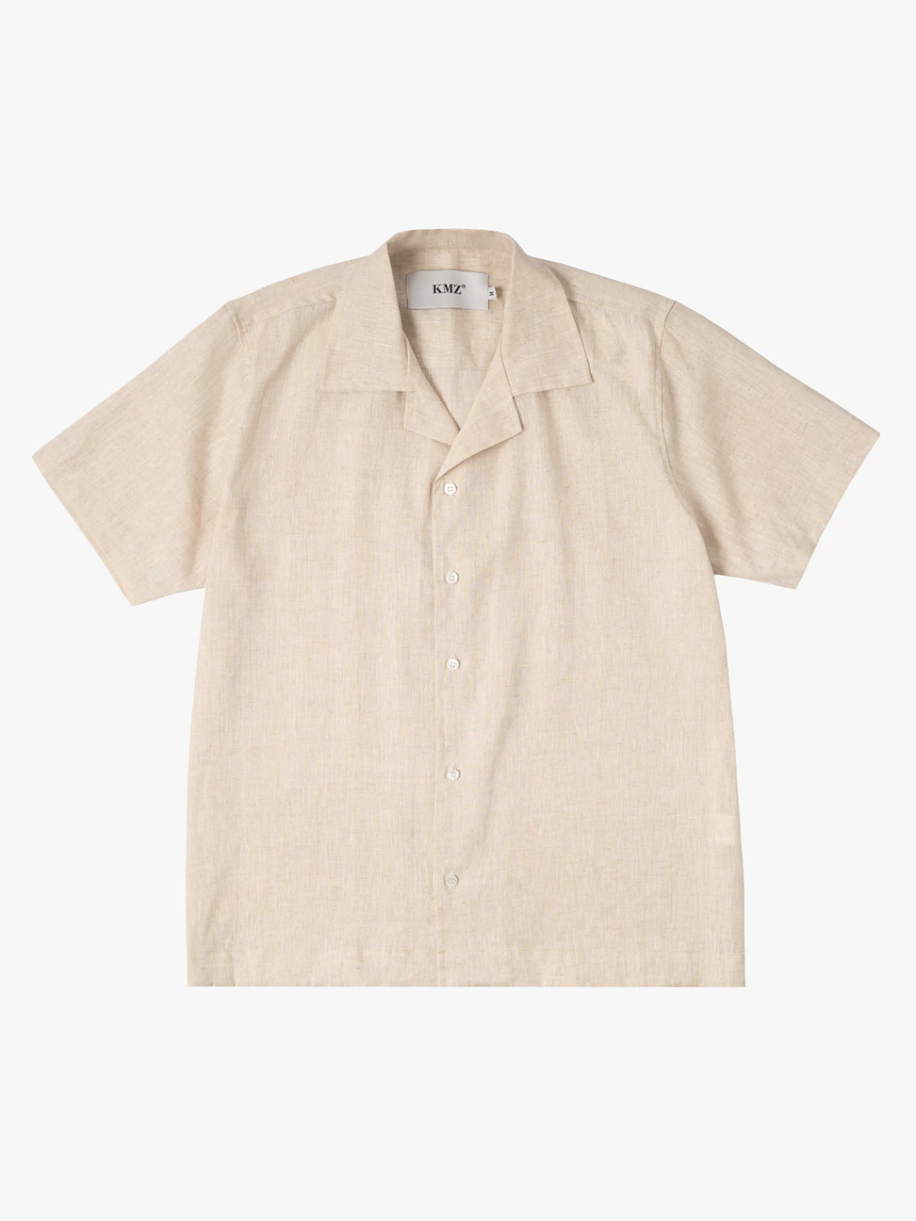 Camisa Cambraia Puro Linho Cru
