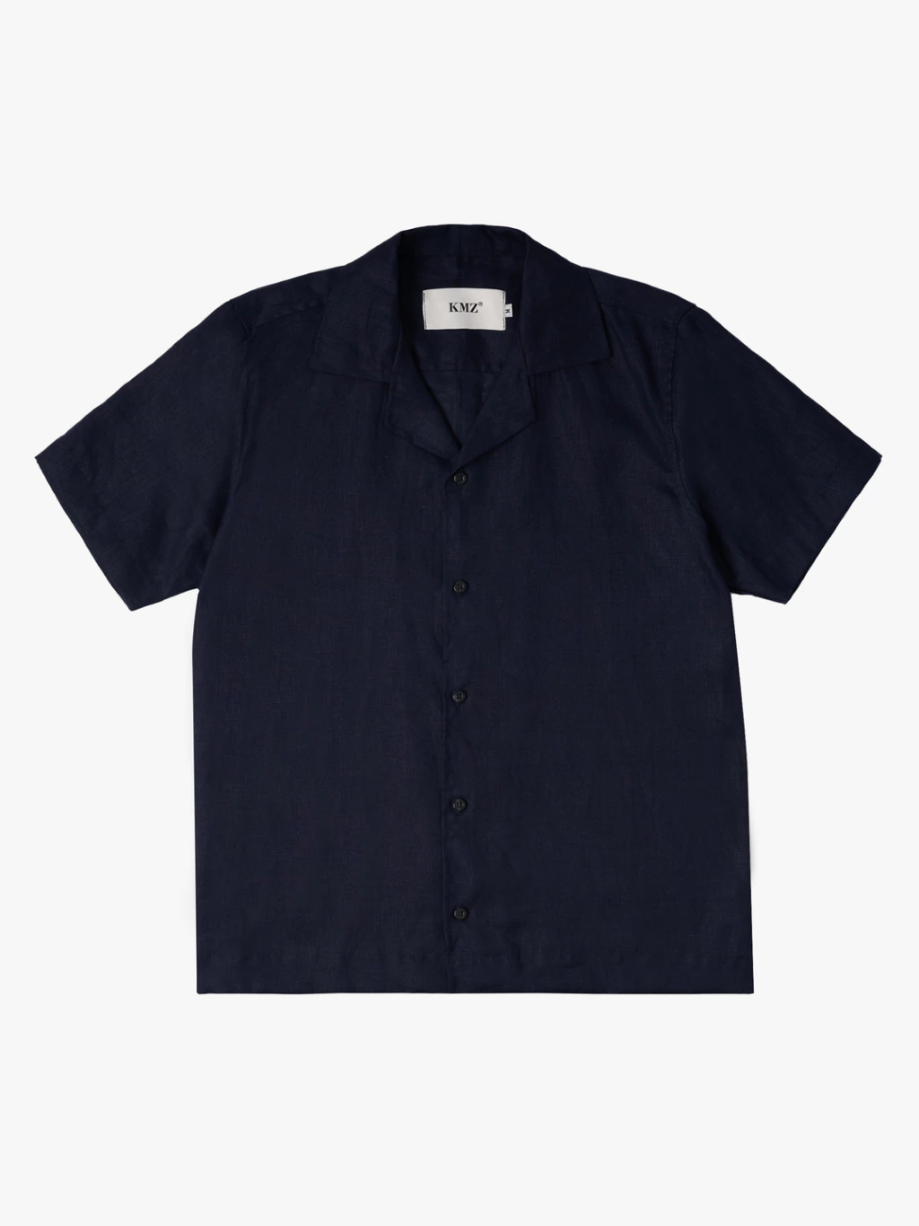 Camisa Cambraia Puro Linho Marinho