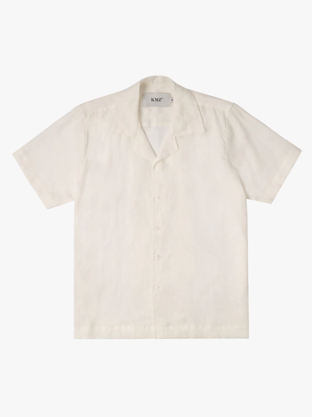 Camisa Cambraia Puro Linho Off White
