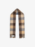 Cachecol Xadrez Marrom - comprar online