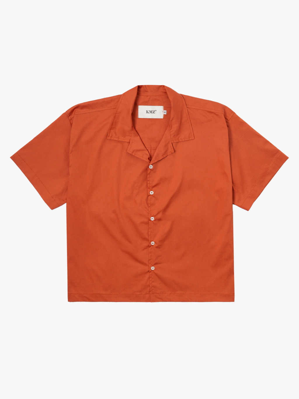 Camisa Boxy Terracota