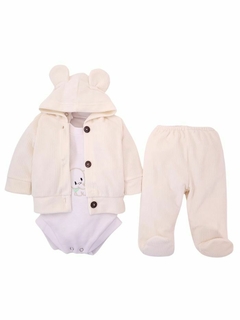 Trio orejas plush natural - comprar online