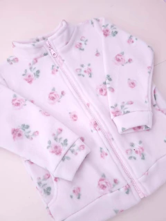 Campera polar flores - Piccolitos, ropa para niños