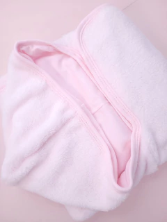 Manta peluchito rosa o celeste - tienda online