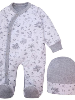 Osito-pijama selva gris en internet