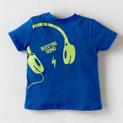 Remera azul play en internet