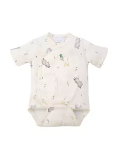 Body cruzado hojitas natural