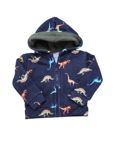 Campera azul dinos