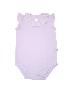 Body blanco broderi