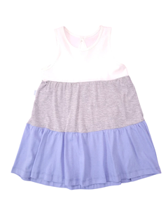 Vestido rayas azul