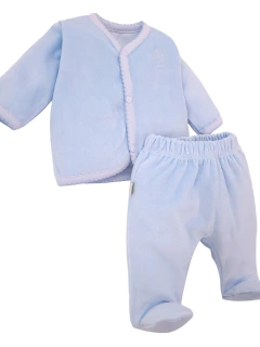 Conjunto Plush celeste en internet