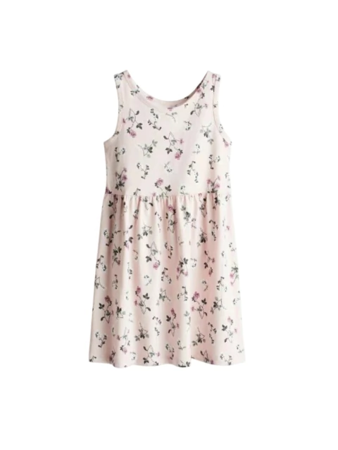 Vestido rosa flores b - comprar online