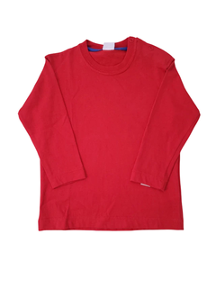 Remera roja lisa