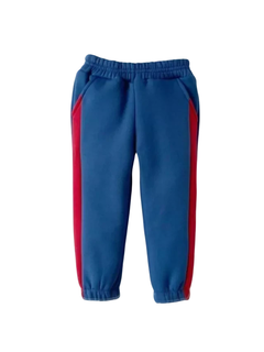 Jogger azul y rojo