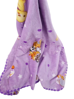 Manta importada lila - Piccolitos, ropa para niños