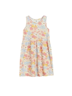 Vestido flores dibujadas b - comprar online