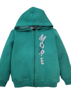 Campera more verde en internet
