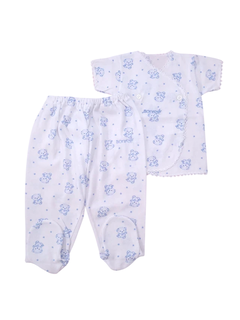 Conjunto corto ositos celeste